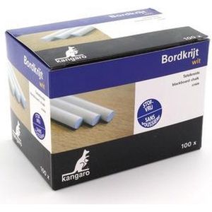 Kangaro bordkrijt - stofvrij - wit - K-N100WD