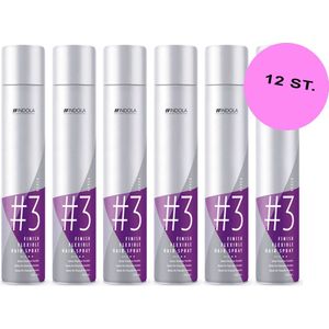 Indola Finish Flexible Hairspray - 12x500ml