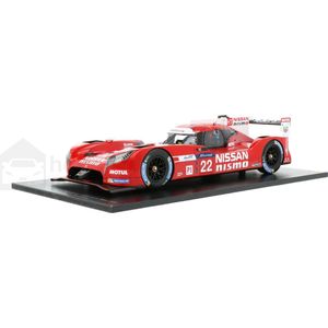 Spark Nissan GT-R Nismo LeMans LMP 1 #22 2015 Rood 1:18