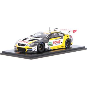 BMW M6 GT3 Spark Modelauto 1:43 2021 Sheldon van der Linde Rowe Racing SG801 Schaalmodel