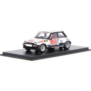 Renault 5 Turbo Spark Modelauto 1:43 1984 Jan Lammers Renault Motorsport - CBS Electronics S6156
