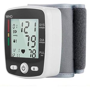 Ruluti - Bloeddrukmeter - Oplaadbaar - Pols - Monitor met Polsmanchet