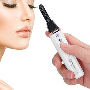 Verwarmde Wimperkruller - USB Professionele Elektrische Wimperkruller - Wit - Draagbare