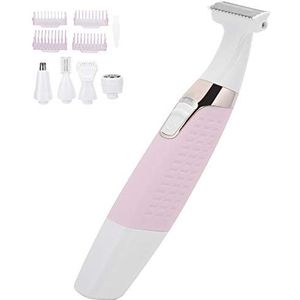 Elektrische 5-in-1 Body Depilator, pijnloos scheerapparaat voor vrouwen, voor vrouwen, mannen