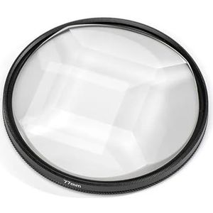 Prisma's & Caleidoscopen 1 STKS Fotografische Speciale Effecten 77mm Fractal Camera Lens Accessoires Quad Camera Filter Wetenschap Klaslokaal Optica Kits