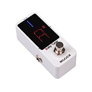 Mooer Baby Tuner Chromatisch stemapparaat op de voet
