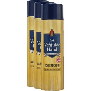 Vergulde Hand Scheerschuim - Voordeelverpakking 3 Stuks