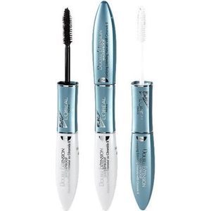 L'Oréal Paris Double Extension Waterproof Mascara Zwart- Voordeelverpakking 3 Stuks