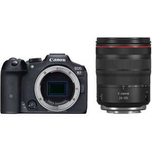 Canon EOS R7 systeemcamera Zwart + RF 24-105mm f/4L IS USM