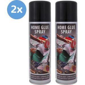 Spuitlijm - Lijmspray - Lijm in Spuitbus - Spuitslijm Spray - 2 Stuks - 300ml