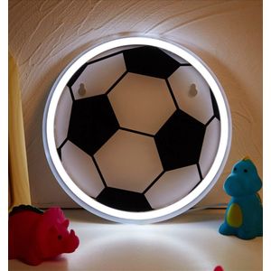 Neon verlichting voetbal - Voetbal - Football - Neon wandlamp - Neon ligt - Sfeerverlichting - Neonlicht - Neon lamp - Neonverlichting - Neon verlichting - Tafellampen - Verlichting - Kindertafellampen - Kinderlamp – Kinderkamer