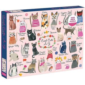 Cool Cats A-Z 1000 Piece Puzzle