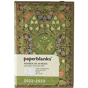 Paperblanks Agenda, 18 maanden, 2022-2023, poëzie in bloem, landschap, Mini (95 x 140 mm)