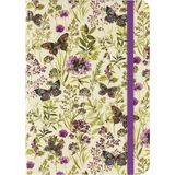 Peter Pauper - Compact Journal - Amethyst Butterflies