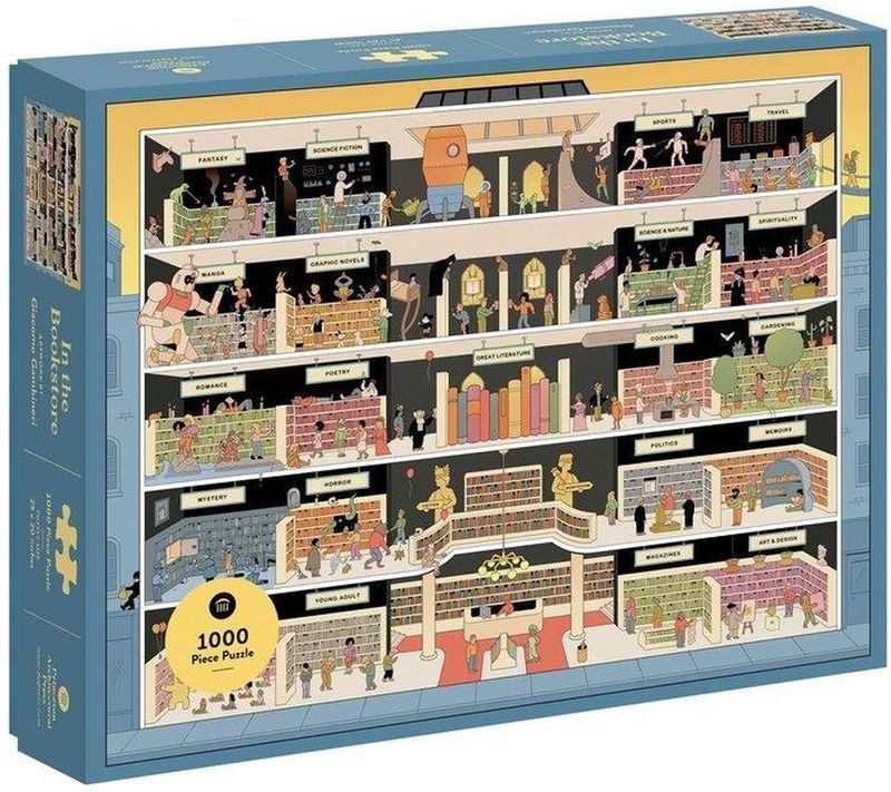 In the Bookstore 1000 stukjes puzzel/Engels