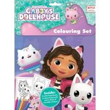 Gabby's Poppenhuis kleurset Colouring Set Gabby's Dollhouse - tekenen en kleuren