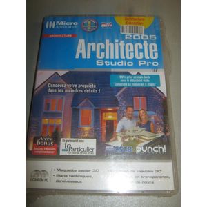 Architecte studio pro 2005