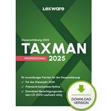 LEXWARE TAXMAN 2025 Professional (für das Steuerjahr 2024) Software Vollversion (Download-Link)