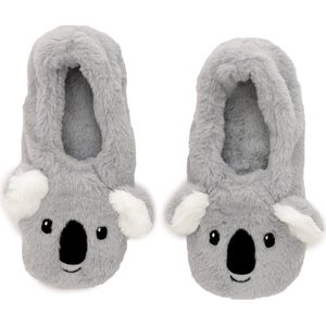 Verwarmde Koala Sloffen Heatpack Magnetron Pantoffels Warme Hot Heat Pack Relax Wintersloffen Winter