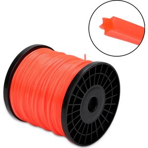 Maaidraad, draad 2,7mm ster, spoel 100m , Maaidraad voor bosmaaier Trimmerdraad Trimdraad