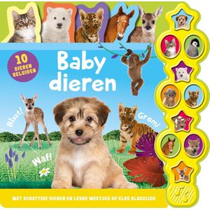Geluidenboek - Babydieren - 10 Geluiden - Leer Alles Over Babydieren