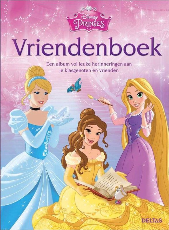 Deltas - Disney Vriendenboek - Boek - Disney Prinsessen - 22.0000cm