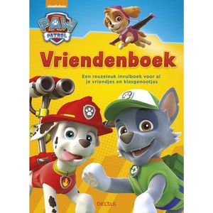 Paw Patrol - Vriendenboek - Invulboek voor Vriendjes en Klasgenootjes
