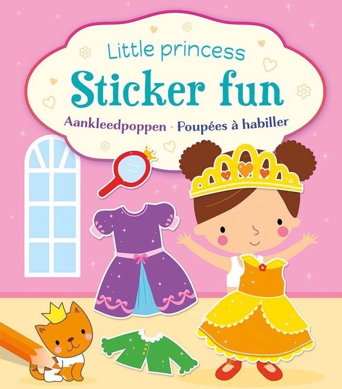Sticker- en kleurboek - Little Princess Sticker Fun