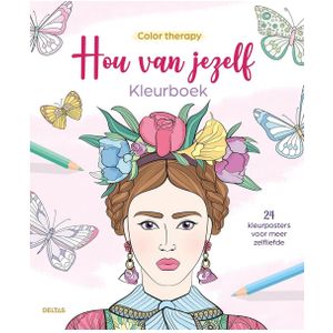Deltas Color therapy Hou van jezelf Kleurboek Deltas Kleurboek