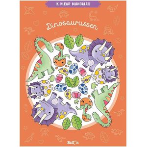 Ik Kleur Mandala's Dinosaurussen