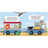 Puzzeltrein Wilde dieren (boek + puzzel)