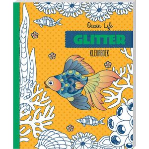 Interstat - Kleurboek Interstat Glitter Ocean Life