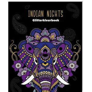 Glitterkleurboek - Indian Nights