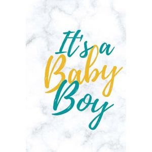 BABYSHOWER GASTENBOEK IT'S A BABY BOY