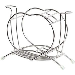 RVS Tandenborstelhouder Badkamer Sets Tandenborstel Shaver Holder Tandpasta Organizer Container Stand Badkamer Set (Color : Silver)