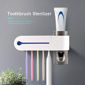 Licht Ultraviolet tandenborstel Automatische Tandpasta Dispenser sterilisator Tandenborstelhouder Cleaner Tandenborstel Sterilisator (Color : Style 2)