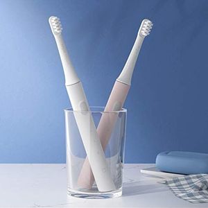 1 pc elektrische tandenborstel 2 snelheid inductief opladen Whitening Oral Care Zone Reminder Gift (Color : White)