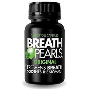 Breath Pearls Original Freshens Breath Lot de 150 gélules