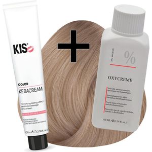 KIS haarverfset - 12FB Ultralicht fantasie beige  - haarverf & waterstofperoxide
