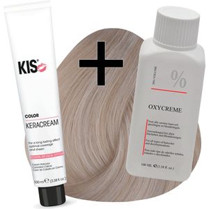 KIS haarverfset - 12PA Ultralicht parel as  - haarverf & waterstofperoxide