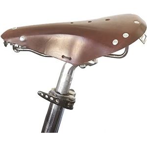 London Craftwork Koe lederen zadel voor BROMPTON in bruin, LC-RS, One Size