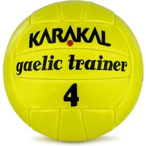 Gaelic Football Trainingsbal Geel, Officieel Maat en Gewicht