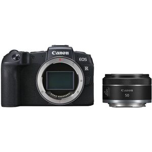 Canon EOS RP systeemcamera Zwart + RF 50mm f/1.8 STM