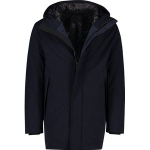 People of Shibuya - Winterjas - Donkerblauw - Effen - Normale Fit