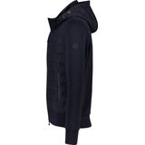 People Of Shibuya - Hooded Quilted Jacket - Blauw - Polyester