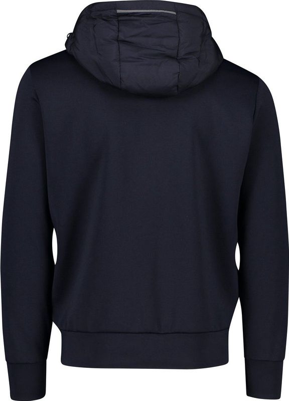 People Of Shibuya - Hooded Quilted Jacket - Blauw - Polyester