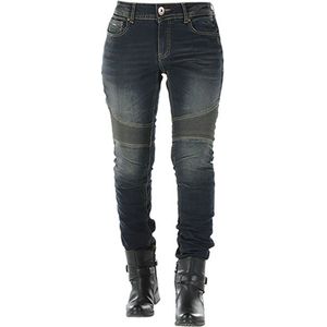 Overlap - Imola - Spijkerbroek - Blauw - CE-goedgekeurde Motorjeans