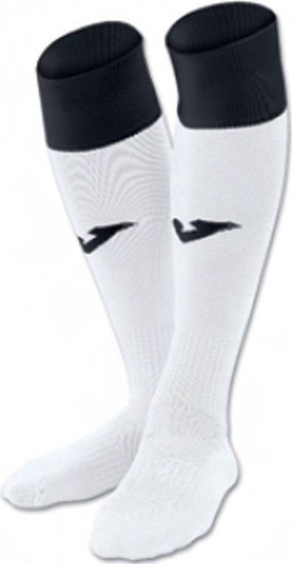 Joma Calcio 24 Voetbalkousen - Wit / Zwart | Maat: 28-33