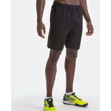 Joma - Master - Tennis Shorts - Zwart - Gemaakt van Microfibers met Elastaan