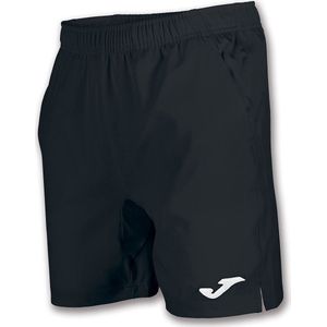 Joma - Master - Tennis Shorts - Zwart - Gemaakt van Microfibers met Elastaan